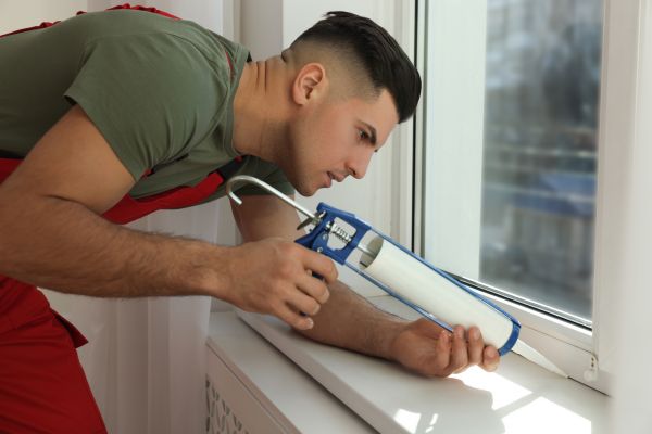 Window Caulking Repair in Garland