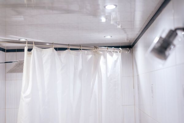 Shower Rod Installation in Garland