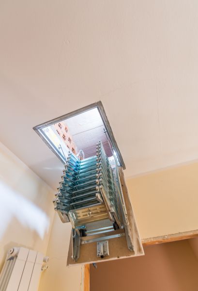 Pulldown Stairs Replacement in Garland