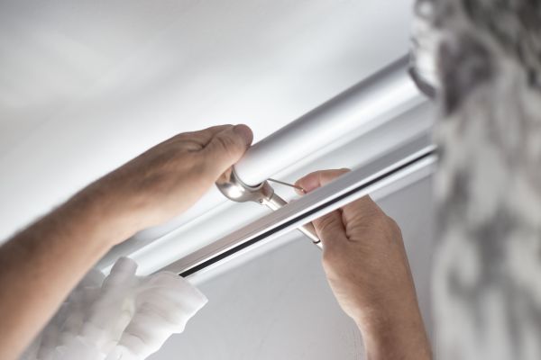 Curtain Rod Installation in Garland