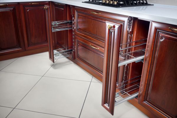 Cabinet Pull Installation in Garland