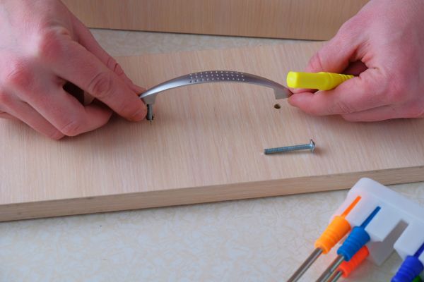 Drawer Handle Installation in Garland