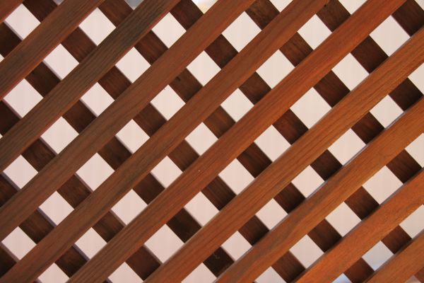 Wood Lattice Repair in Garland
