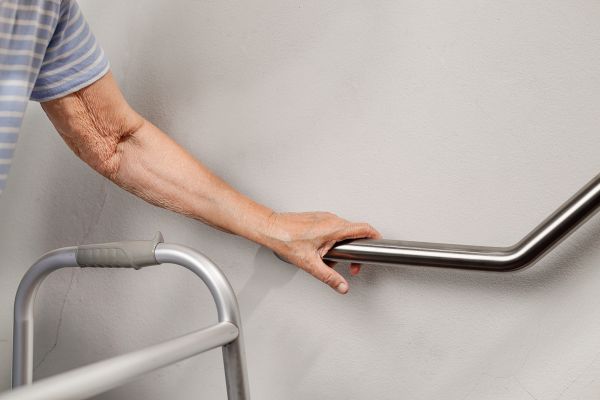 Senior Handrail Installation in Garland