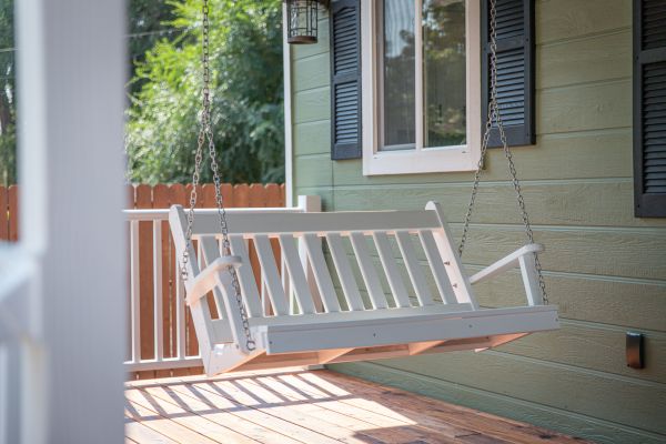 Porch Swing Installation in Garland